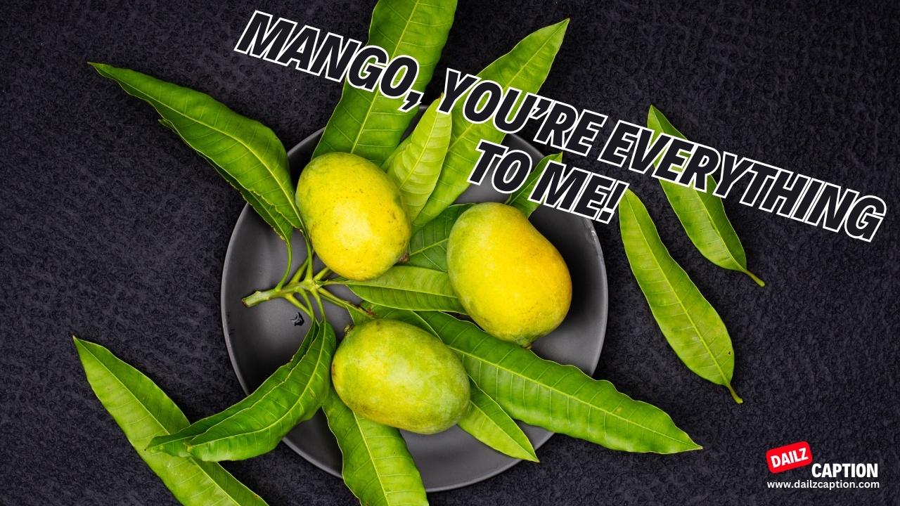 Mango Season Captions And Quotes For Instagram Dailz Caption