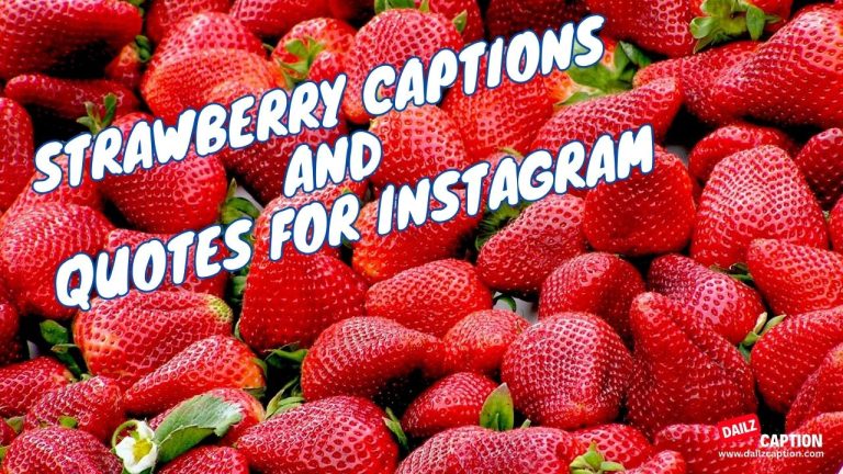Strawberry Captions And Quotes For Instagram