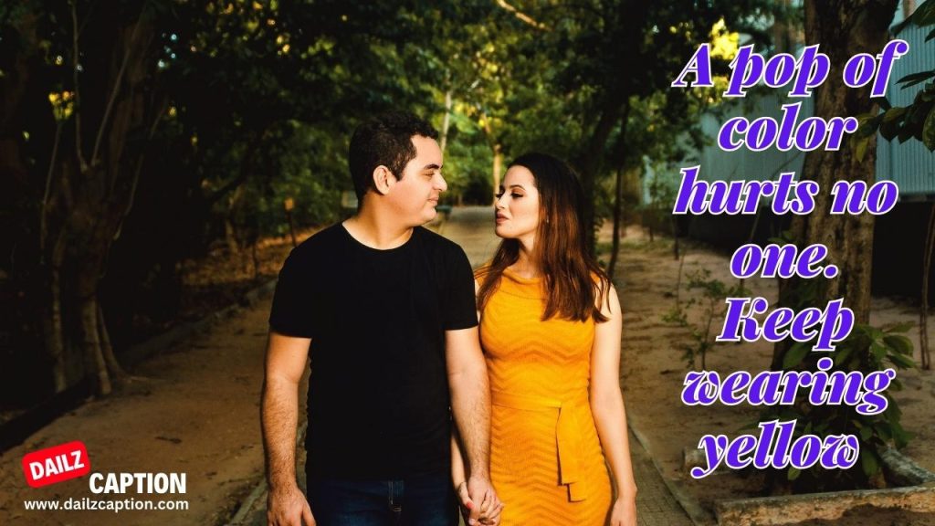 336 Yellow Dress Captions and Quotes for Instagram Dailz Caption