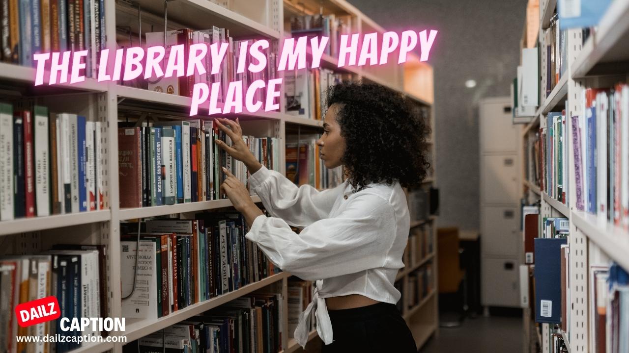 Library Instagram Captions