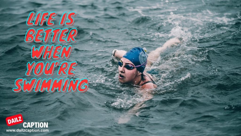 444 Swimming Captions and Quotes for Instagram Dailz Caption