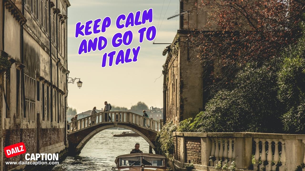 Funny Italy Captions for Instagram