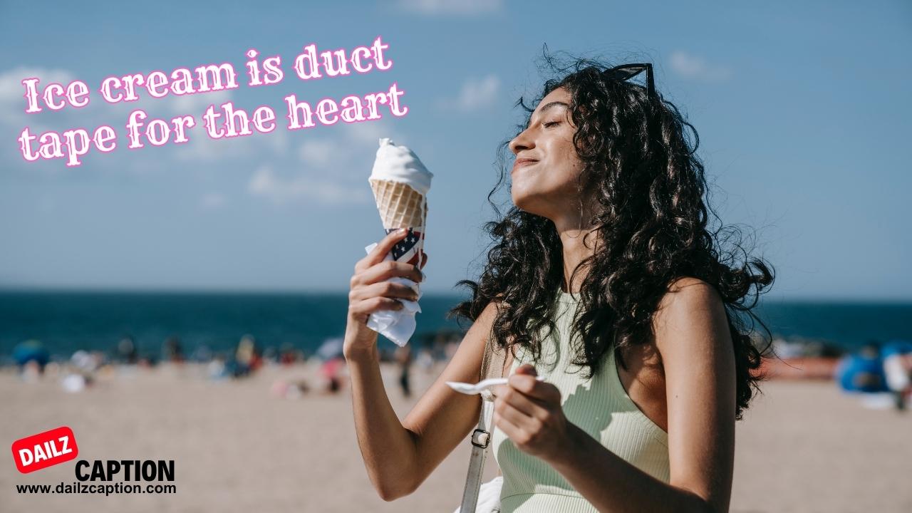 Cute Ice Cream Captions