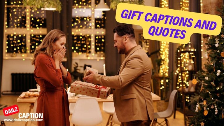 585 Gift Captions And Quotes For Instagram