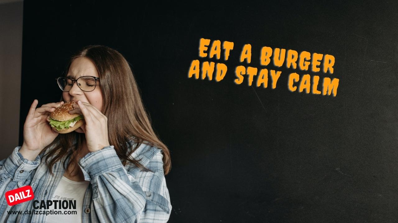 Funny Burger Captions