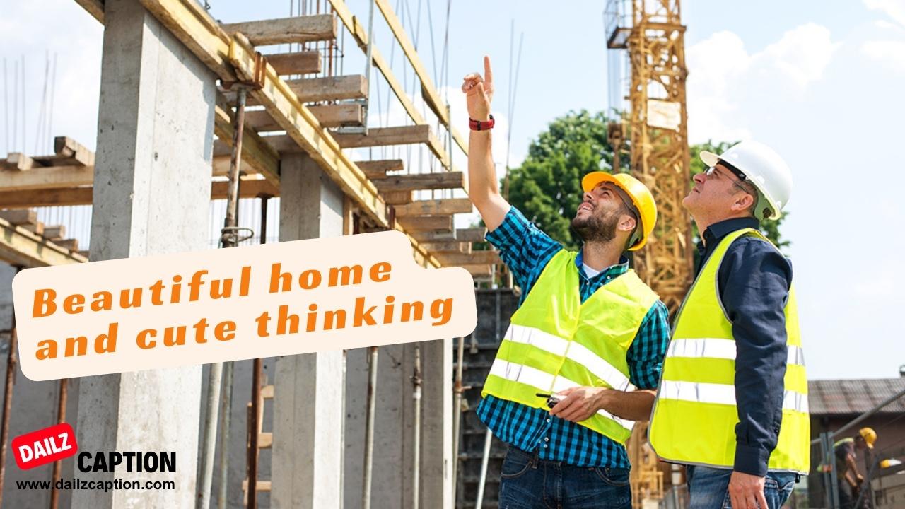 Construction Worker Captions