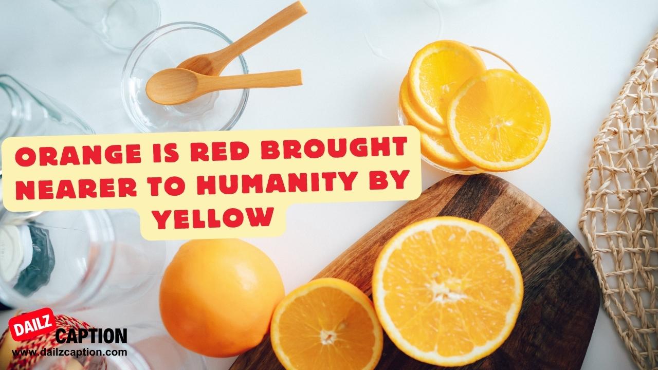 Quotes About Orange Fruit