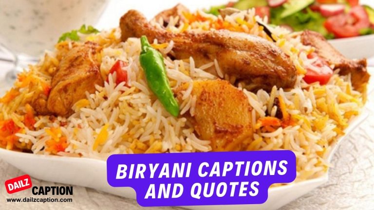 277+ Biryani Captions And Quotes For Instagram