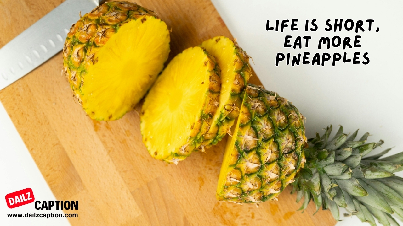 Funny Pineapple Captions For Instagram