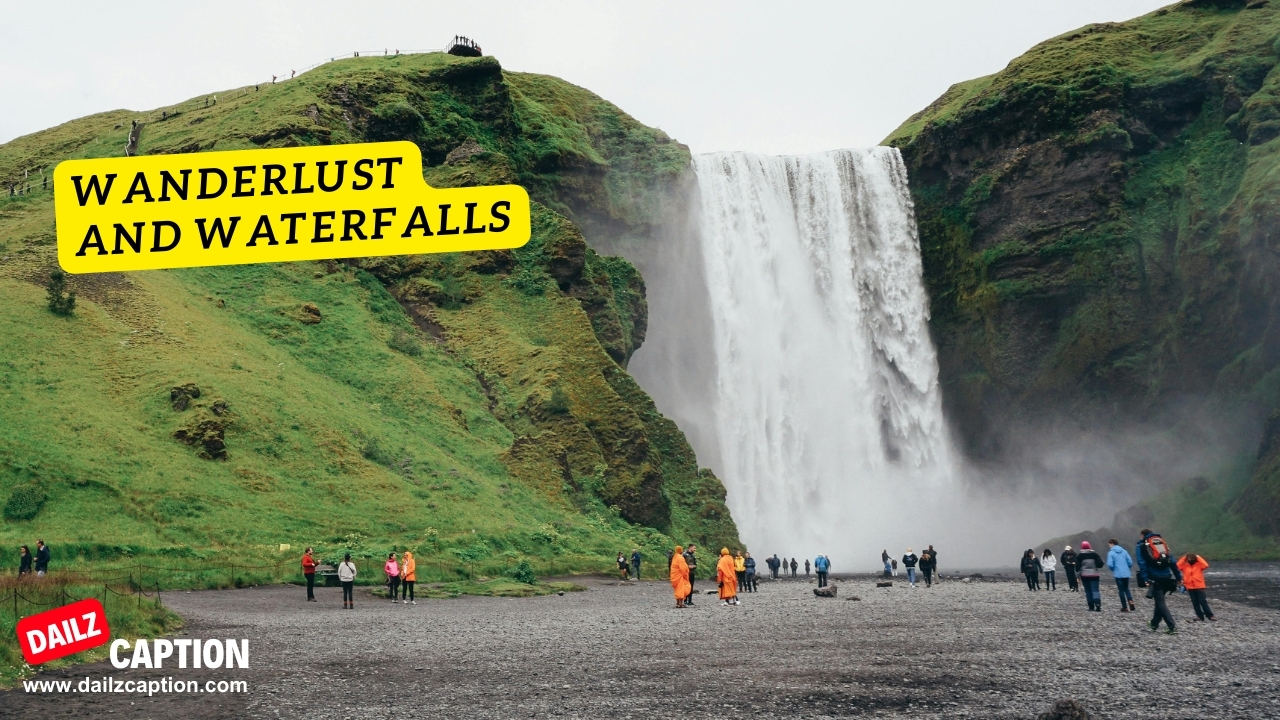 Iceland Waterfall Captions For Instagram