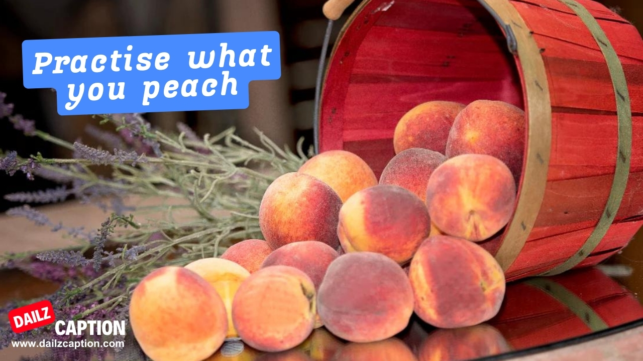 Peach Puns For Instagram