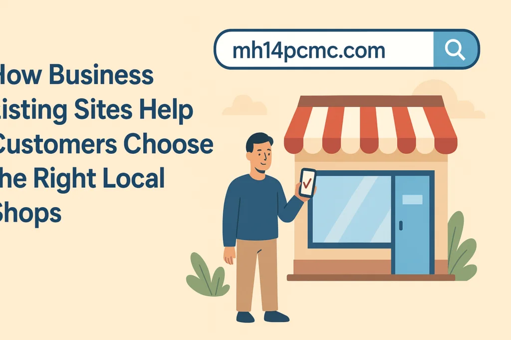 Customers Choose the Right Local Shops in Pune & PCMC