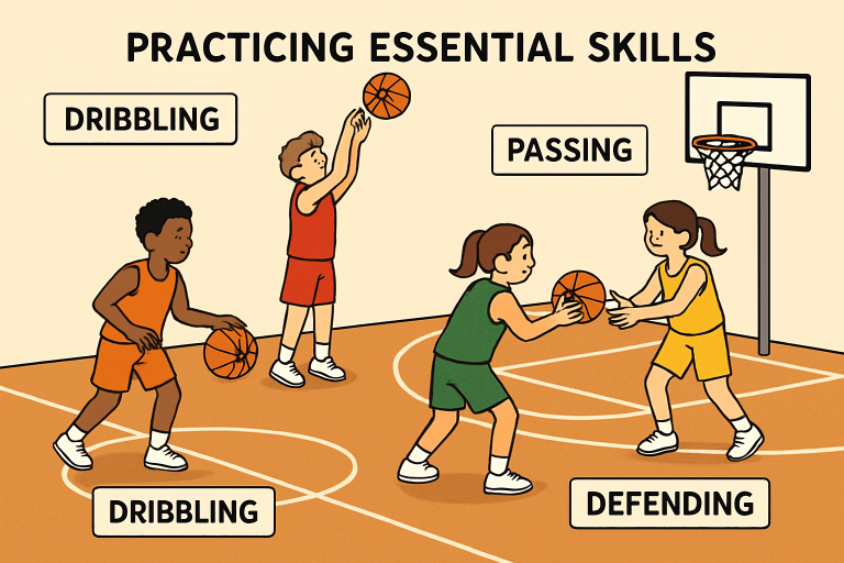 Youth Basketball Player Should Develop