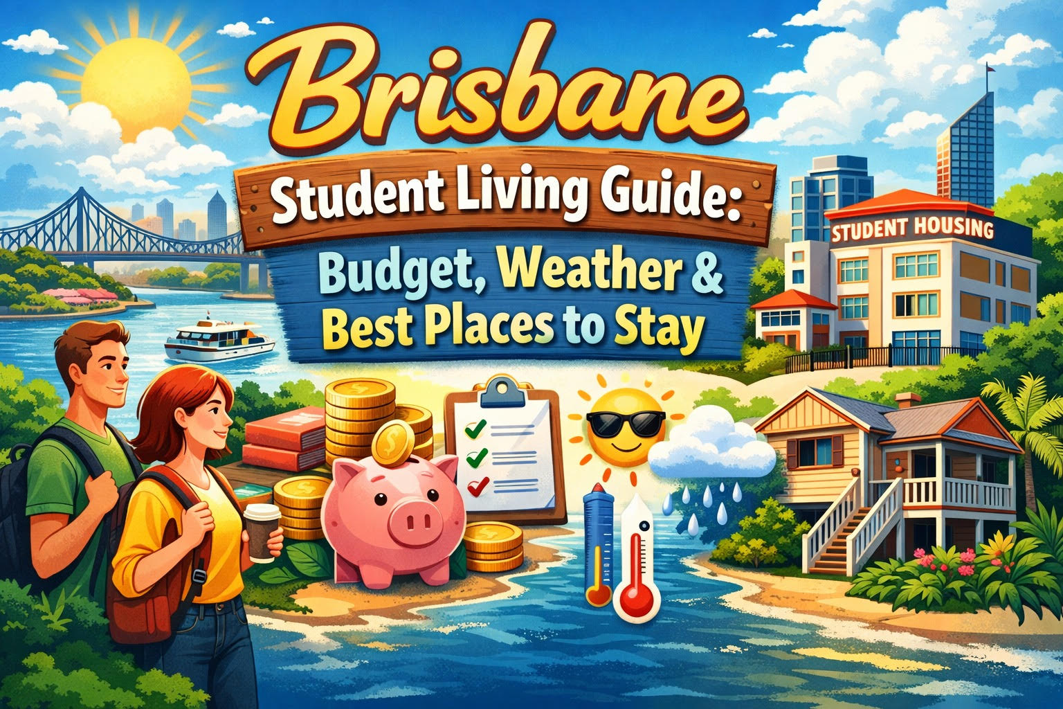 Brisbane Student Living Guide: Budget, Weather & Best Places to Stay